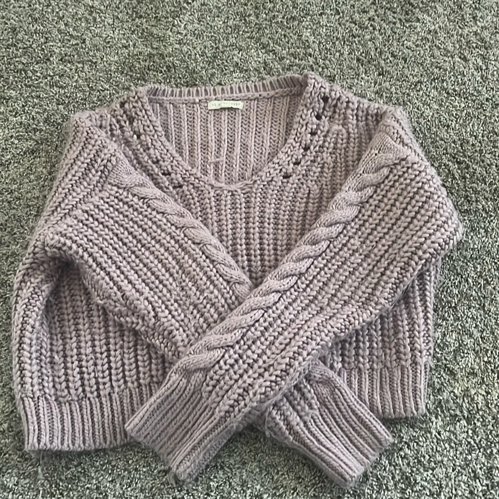 Pacsun L.A Hearts sweater pink